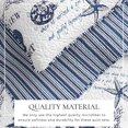 thumbnail image 2 of Juego de ropa de cama acolchada Great Bay Home Catalina Navy, 2 of 6