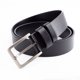 thumbnail image 1 of Cinturón informal de doble punta para hombre, cinturón de piel de vaca pura, cinturón hecho a mano de cuero genuino para hombre, negro, 45,27 pulgadas, 1 of 3