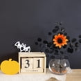 thumbnail image 6 of ZToonmas Halloween Artificial Flowers, 25.1" Black Realistic Leaf with Spooky Sumflower, Home Supplies Holiday Party Fake Plants, Ideal for Table Centerpieces, Orange, 6 of 6