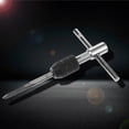 thumbnail image 2 of Juego Machos Roscar Mano 9 Piezas Escariador M3/M4/M5/M6 + Brocas Helicoidales Herramienta Llave, 2 of 3