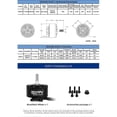 thumbnail image 5 of SEQURE Q2812 1115KV Brushless Aeromodelling Motor for 7/8/9 In Drones, 5 of 5