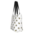 thumbnail image 4 of Kdxio Bee Women Reusable Grocery Bags Foldable Ripstop,Reusable Shopping Bags for Shopping,Gym,Gift, 4 of 8