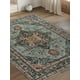 thumbnail image 3 of Bohemian Art Carpet Comfortable Soft Bedroom Rug Large Area Living Room Decorative Carpets Retro Persian Rugs Balcony Carpet 양탄자 My Lux Decor Round, 3 of 12