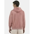 thumbnail image 3 of No Boundaries All Gender Oversized Fleece Hoodie Sweatshirt, 1 or 2-Pack, Men's, 3 of 5