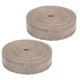thumbnail image 5 of Cinta De Tela De Arpillera De Yute, Conveniente Cinta De Arpillera De 2 Rollos Resistente Al Desgarro Para Envolver Regalos, 5 of 7