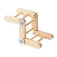 thumbnail image 2 of Percha de escalera para pájaros, accesorio de soporte para percha de loro, regalo para animales pequeños a medianos, puente de escalada para jugar y m, 2 of 9