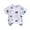 White H, variant on Loopsun Toddler Summer Tops, Children's Summer Boys And Girls Printed Round Neck Short Sleeve T-shirt Top White 5-6 Years