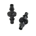 thumbnail image 5 of Dleadar 100PC 1/4 Inch Barbed Double Way Connector for 4mm 7mm Garden Drip Irrigation Hose Watering System Black Plastic Fittings Home Decor, 5 of 10