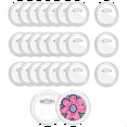 thumbnail image 1 of Unbranded Boutons en Acrylique Transparent, Lot de 25, 1 of 7