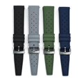 thumbnail image 4 of Tropical Fluoro Rubber Watch Strap 20mm Replacement For Seiko Srp777j1 Watch Band Diving Waterproof Bracelet Strap 22mm For Men-blue Black, 4 of 5