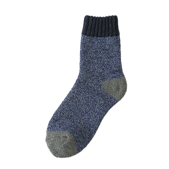 Compression Socks for Women - Thick Wool Blend Thermal Sleep Socks, Soft Lined Winter Warm, House Socks for Diabetic & Plantar Fasciitis Relief