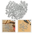 thumbnail image 2 of Shisuyan 100Pack T Type Nuts Aluminum Extrusions Slim T-Nuts Silver for Engineers, 2 of 8