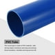 thumbnail image 4 of Uxcell Tubo Rígido Redondo 101.6mm (4 pulgadas) ID 110mm OD 330mm Azul de Alto Impacto para Artesanías de Tuberías de Agua Manguitos de Cable, 4 of 6