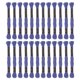 thumbnail image 1 of 2 piezas de 12 madejas de hilo de bordar 8.75yds (8m) hilo de algodón egipcio para punto de cruz, Azul Púrpura Medio (6032), 1 of 6