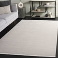 thumbnail image 2 of SAFAVIEH Mila Kimberly Striped Polyester Area Rug, Ivory/Light Gray, 9' x 12', 2 of 7