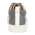thumbnail image 3 of Journee Womens Raaye Two-Tone Lace-Up Sneakers, 3 of 8