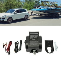Electric Trailer Winch, 2000 lbs Boat Winch 300W 12V Black Electric Boat Winch, 9.6*7.7*10in For Towing Yachts And Boats