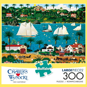 Buffalo Games Charles Wysocki - Old California 300 Pieces Jigsaw Puzzle