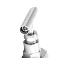 thumbnail image 2 of Stainless Steel BSPP Female Thread Straight Needle Valve for Water Transmission (1/2 in), 2 of 2