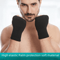 thumbnail image 1 of Protección de palma transpirable de algodón y poliéster fino, equipo de protección para deportes al aire libre para hombres y mujeres, pulsera resistente al frío y al calor, 1 of 2
