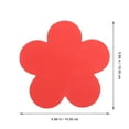thumbnail image 4 of 10 Packs Colored Paper Cutouts Flower Shape for Kids Diy Paper Art Decors, 4 of 9