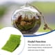 thumbnail image 4 of Ounissouiy Planta de simulación, accesorios para micropaisaje, bricolaje, césped verde falso, pared, césped Artificial, hogar, jardín, balcón, Decoración del hogar 15 cm * 15 cm Ounissouiy HA063236-01B, 4 of 6