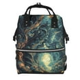thumbnail image 1 of Fotbe Enchanted Forest Skull Path Mochila Maternidad - Lona de Sarga Impermeable, Mochila de Pañales de Gran Capacidad con Múltiples Bolsillos y Correas Ajustables, 1 of 6