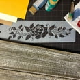 thumbnail image 4 of Designer Stencils Rose Cake Stencil Tier 2, Beige/semi-transparent, 4 of 4