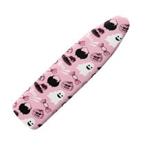 HELLHERO Ironing Board Cover Boo Standard Size 15"x54" Steam Iron Board Elastic Edge and 3 Fasteners Easy Install