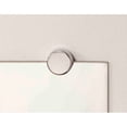 thumbnail image 4 of Modern Rustic  Frameless Chrome Round Wall Mirror 26/54 - Chrome, 4 of 5