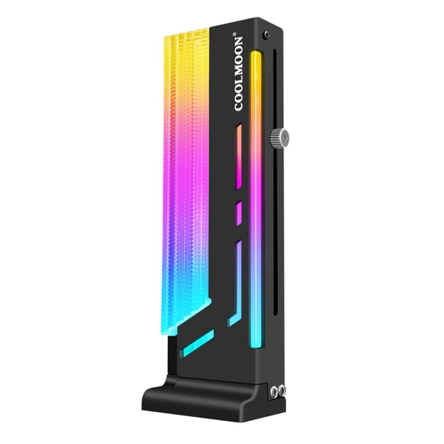 Soporte para tarjeta gráfica 5v Argb Soporte vertical para gráficos Soporte para GPU Soporte para tarjeta de video para computadora C