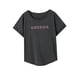 thumbnail image 4 of Camiseta de mujer Ropa deportiva de verano Cuello redondo Ropa de moda Camisa de cuello redondo para L, 4 of 7