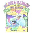 thumbnail image 2 of Men's Lilo & Stitch Aloha Hawaii Come Visit the Islands Graphic Tee White Large, 2 of 5