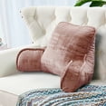 thumbnail image 3 of Home Soft Things Textured Velvet Bedrest Pillow - Withered Rose - 20" x 18" x 17", 3 of 7