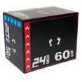 thumbnail image 2 of PRISP Foam Plyometric Jump Box - 20" 24" 30" Soft Adjustable Plyo Box, 68lb, 2 of 9