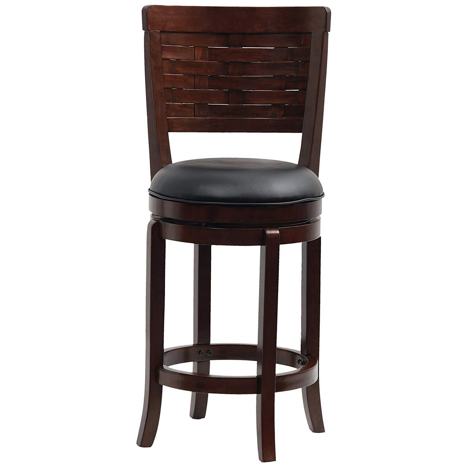 24" Rosedale Swivel Stool Cappuccino