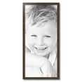 thumbnail image 2 of ArtToFrames 15" x 33" Brown Rustic Picture Frame, 15x33 inch Brown Wood Poster Frame (WOM-4844), 2 of 8