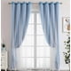 thumbnail image 2 of Cortina Estrellas Blackout Opaca 132 X 214 Cm Cuarto Sala 1 Modelo Azul, 2 of 4
