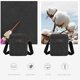 thumbnail image 5 of Organizadores de armario y almacenamiento, bolso de hombro de lona para hombre, estilo coreano, tamaño mediano, informal, cruzado, para ejercicio matutino, caminar, mercado, bolso de lona de gran capa, 5 of 6