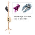 thumbnail image 3 of Perchero EOTVIA Forma Permanente de pie Rack Rack Ropa Hat Hanger Stand Organizer para El dormitorio en casa, 3 of 7