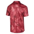 thumbnail image 3 of Men's Colosseum Cardinal Arkansas Razorbacks Big & Tall Palms Polo, 3 of 3