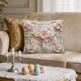 thumbnail image 7 of Uutvery Easter Bunny Print Pillowcase, Machine Washable Polyester Pillow Cover, Fade Resistant Indoor Outdoor Decor, Holiday Home Decor For Sofa Bed Chair, 7 of 7