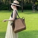 thumbnail image 4 of Bolso de mano tejido de gran capacidad, bolso de mano y monedero de paja para playa de verano, bolso de hombro bohemio para mujer, bolso de viaje para mujer 2024, 4 of 5
