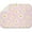Pink Floral, variant on Daisy Flower Pattern Dish Drying Pad for Kitchen Sink Microfiber Mat Foldable Absorbent Drainer Rack Spring Summer 16x18 Inch
