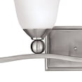 thumbnail image 4 of 4 Light Bathroom Vanity in Transitional Style 35.75 inches Wide By 8.75 inches High-Olde Bronze Finish-Clear Seedy Glass Color Bailey Street Home, 4 of 6