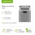 thumbnail image 3 of Maquina Fabrica Para Hacer Hielo 20 kg Portátil Avera, 3 of 10