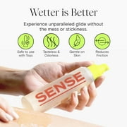 Sense Water Based Lubricant, 145ml Silky Smooth Personal Lubricant, Long Lasting Lube, Made in USA