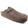 thumbnail image 3 of Zueco Birkenstock Boston Unisex de piel engrasada Habana 43EU, 3 of 5