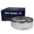 thumbnail image 5 of Plato para Mascota Kelvin Blanco Acero Inoxidable 946 ml, 5 of 5