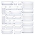 thumbnail image 1 of 25 Pcs Drawer Organizer Set Dresser Desk Drawer Dividers -, 1 of 8